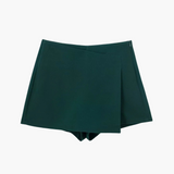 Vibrante Skort für Frauen - Bequem und Elegant für den Sommer – Dunkelgrün