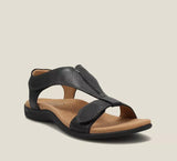 Finola | Elegante Ergonomische Sandalen – Schwarz