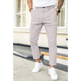 Herren Hose | legere Form mit entspanntem Schnitt – Hellgrau