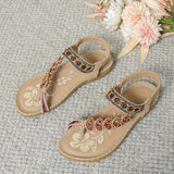 Faith | Fußgewölbestütze Orthopädisch Sandalen – Aprikose