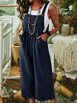 Superstylischer Jumpsuit für Frühling und Sommer - Ilze – Blau