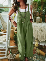 Superstylischer Jumpsuit für Frühling und Sommer - Ilze – Grün