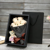 Tanabata Valentinstagsmädchen Seifenblumen Geschenkkarton – Champagner