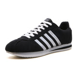 Grayde | Klassische Herbst Canvas Turnschuhe – Schwarz