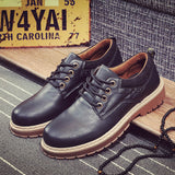 Zevynn : Herrenmode Schuhe, utilitaristischer Stil, neue Herbstkollektion – Schwarz