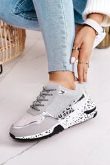 OrthoLift™ – Orthopädische Damen Sneaker mit Plateau für maximalen Komfort – Grau
