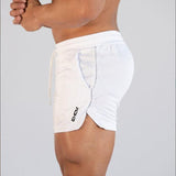 Fitnessgebiet Sportshorts – Weiß