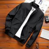 LOUKA - Die funktionale und elegante Übergangsjacke – Schwarz