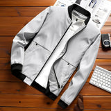 LOUKA - Die funktionale und elegante Übergangsjacke – Grau