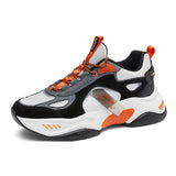 Alejandro | Herren-Turnschuhe mit dicker Sohle und modernem Design – Schwarz