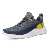 Flexon – Orthopädischer Herren-Sneaker mit Komfortstrick – Graublau