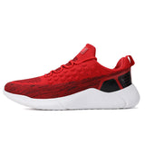 Flexon – Orthopädischer Herren-Sneaker mit Komfortstrick – Rot