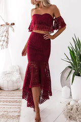 MAUD - Stylisches Sommerkleid – Rot