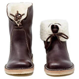 Elodie – faltbare damenstiefel aus leder – Sten