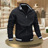 Stylische sommerjacke für herren – ansel – Schwarz
