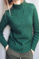 Hollis – Stylischer Wollpullover – Grün