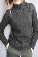 Hollis – Stylischer Wollpullover – Grau