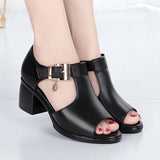 Domozi™ - Orthopädische Fersen-Sandalen – Schwarz