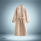 Einzigartig – trenchcoat-jacke – Beige
