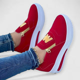 Aya | Elegante Orthopädische Schuhe – Rot