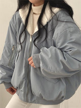 Berty | Bequeme und stylische Winterjacke – Grau