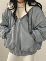 Berty | Bequeme und modische Winterjacke – Grau