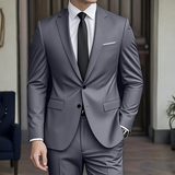 Nolvar - Maßgeschneiderter Slim-Fit-Anzug – Grau