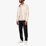 Rippbündchen Harrington Jacke für Herren – Beige
