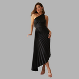 Brigitte | Luftiges Kleid mit eleganter Passform – Schwarz