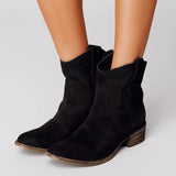 Claudia™ | zeitlose Stiefeletten – Schwarz