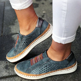 Orthopädische Schuhe zum Reinschlüpfen Für Frauen | Bequem – Blau