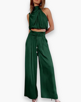 Damen Eleganter Jumpsuit | Festlich Sommer Jumpsuit – Grün