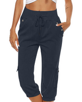 Damen Bequeme Freizeithose | Sportlich – Marineblau