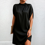 Trudy | Elegantes, schmeichelndes Kleid – Schwarz