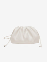 Marina Vegan Pouch - Eleganter Alltagsbegleiter Aus Premium Veganleder In 2 Größen – Off White