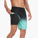 Sommer Shorts mit Kordelzug - Herrenmode für heiße Tage – Schwarz 4