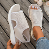 Ishae - Gepolsterte Sandale – Beige