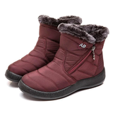 Modea™ - Bequeme Wasserdichte und Rutschfeste Winterstiefel für Damen – Rot
