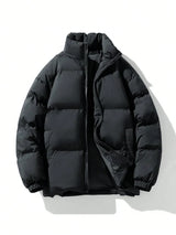 Warme jacke im klassischen design - anton – Schwarz