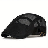 Beckett – Atmungsaktive Mesh Kappe – Schwarz