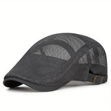 Beckett – Atmungsaktive Mesh Kappe – Grau