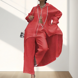 Jemma™ Weicher Statement-Stil – Rot