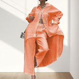 Jemma™ Weicher Statement-Stil – Orange