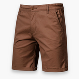 Herren Bequeme Stretch Shorts | Leichte Sommerhose – Braun
