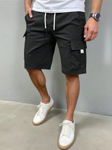 Kai | Cargo-Shorts mit Funktionstaschen ( 1+1 GRATIS ) – Schwarz