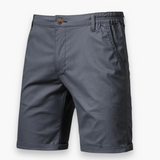 Herren Bequeme Stretch Shorts | Leichte Sommerhose – Dunkelgrau