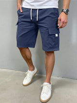 Kai | Cargo-Shorts mit Funktionstaschen ( 1+1 GRATIS ) – Marineblau