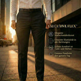 Executive Flex™-Hose in moderner Schneiderkunst mit absoluter Elastizität – Schwarz