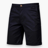 Herren Bequeme Stretch Shorts | Leichte Sommerhose – Schwarz