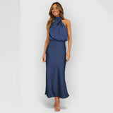 Rebecca | Elegantes Eventkleid – Marineblau